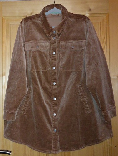 Hemdjacke aus cord - aus, in