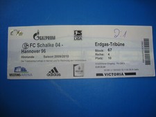 09/10 Ticket FC Schalke 04