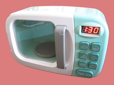 Spielzeug "Mikrowelle" - batteriebetrieben - Drehteller - Zeitangabe