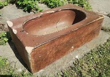 Trog Pflanzkübel Steingut Steinzeug Blumentrog Blumenkübel Futtertrog Pflanztrog