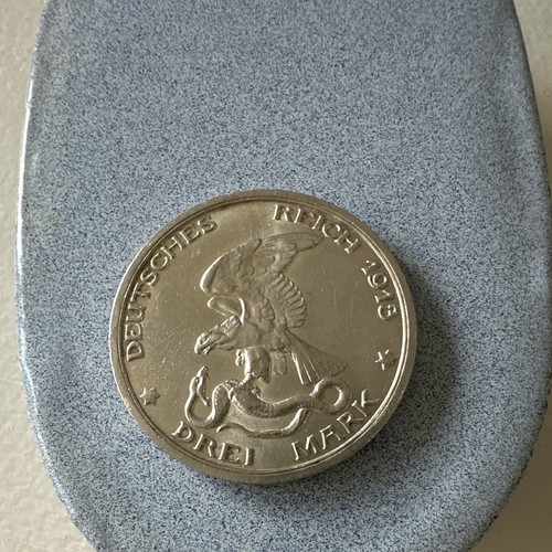 Deutsches reich mark - reich, 1913