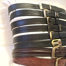 Konvolut 8x Ledergürtel Gr. 95 Gürtel Schwarz Braun Joop El Campero um.