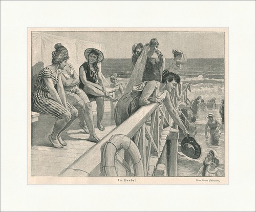 Seebad von 1903 - im, bauer