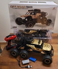 2 Stück 6x6 Offroad-Fernsteuerungsauto, All-Terrain-Druckguss-Kletter-RC- (543)