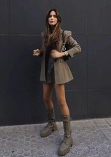 Zara khaki militär - zara, gewachst