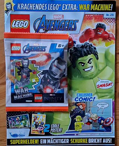Lego marvel avengers magazin - marvel,