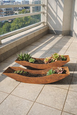 2St. in Set Edelrost Garten