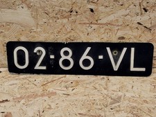 ALTES NUMMERNSCHILD