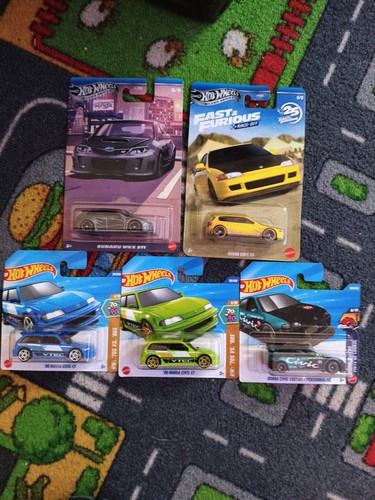 Hot wheels honda subaru - hot, &