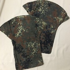 2x Zeltbahntasche, Tasche Bw flecktarn f. Zeltplane, orig. Bundeswehr farbgleich