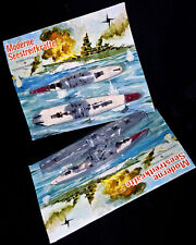 2 SCHÖNE ALTE SETS MILITÄR