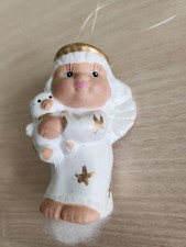 Weihnachtsschmuck Hängeengel fliegender Engel auf Wattewolke Kollektion Rarität