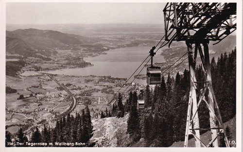 Postkarte der tegernsee m - tegernsee,