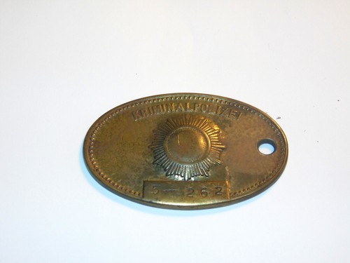 262 kripomarke volkspolizei - 5-,