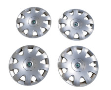 4 Stück Original Skoda Octavia 1Z Radzierkappe Radkappe 15 Zoll 1Z0601147A