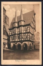 Alsfeld, Rathaus, Ansichtskarte 1912 