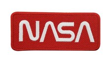 Roter NASA Patch zum