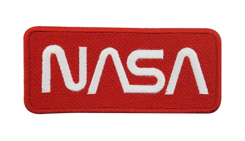Roter nasa patch - patch, zum