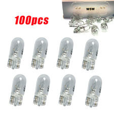 100x Brehma W5W 12V 5W Standlicht Kennzeichenlicht Autolampen T10 Glassockel