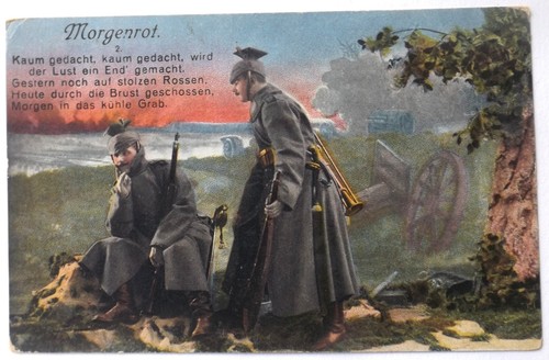 Antike soldaten postkarte - antike,