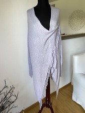 Repeat Strickjacke Wickeljacke Fransen Poncho mit Kaschmir Rarität Gr M Top