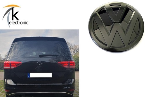 Touran emblem schwarz - touran, 5t