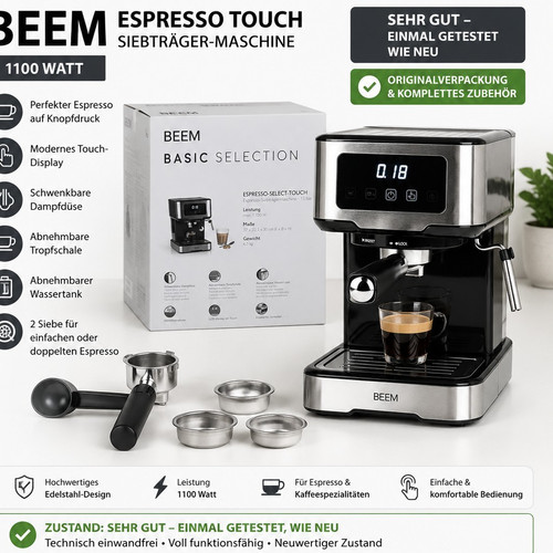 Beem espresso select - beem, espresso-select-touch
