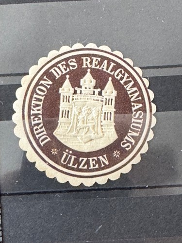 Reklamemarke siegelmarke - reklamemarke,