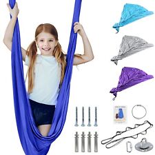 200kg Kinder Therapie Schaukel Hängematte Therapieschaukel 360° Drehend 280x150