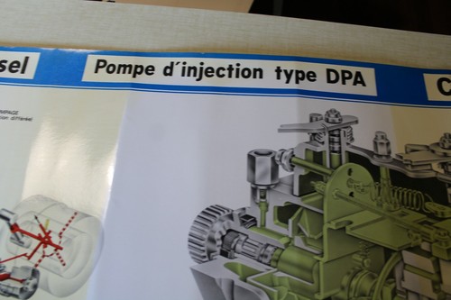 Plakat einspritzpumpe dpa - einspritzpumpe, cav
