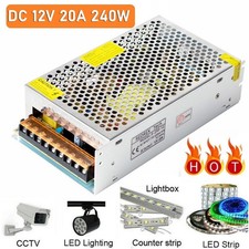 12V 20A 240W DC Schaltnetzteil Netzteil Netzgerät Trafo Treiber Transformator