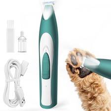 oneisall Pfotentrimmer für Hunde extra leise, Kabeloser Hundepfoten Trimmer m...