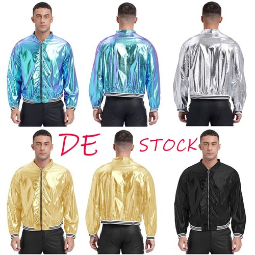 Herren metallic jacke - de, 70er