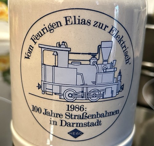 Bierkrug heag 100 jahre - bierkrug,