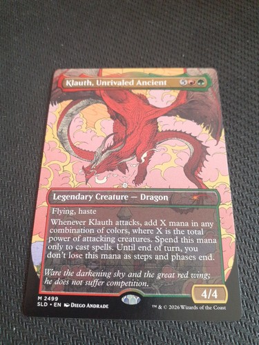 Mtg klauth unrivaled - mtg,