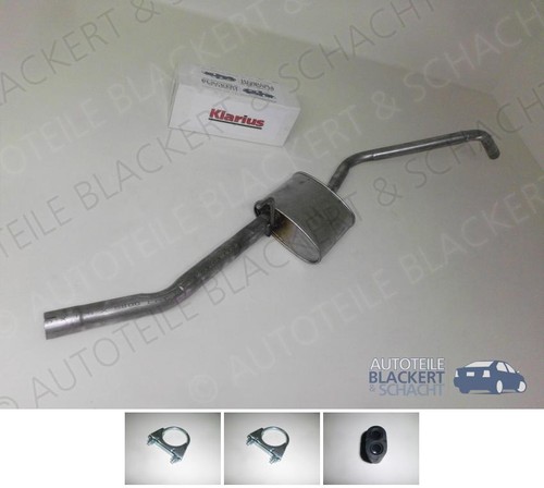 Auspuff mitteltopf - auspuff,