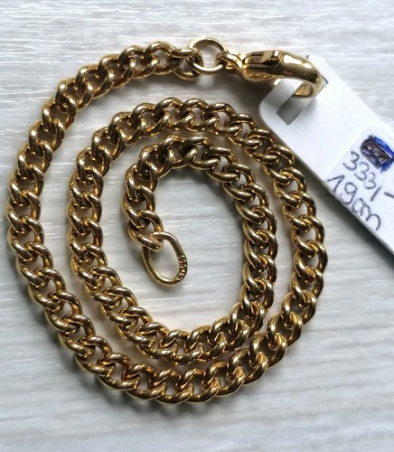 Gold armband panzekette - gold,