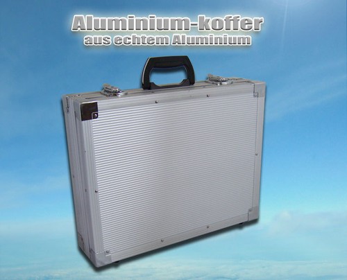 Alu aktenkoffer notebook - alu, "