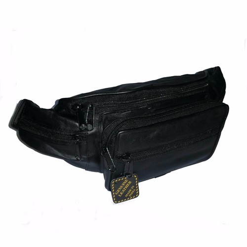 Leder bauchtasche - leder,