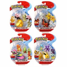 Auswahl Battle Figuren | 3er Set | Pokemon | Action Spielfiguren zum Sammeln