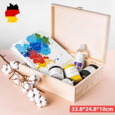 Holzkiste mit Deckel