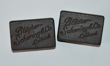 Alte Teerseife, 2 Stück