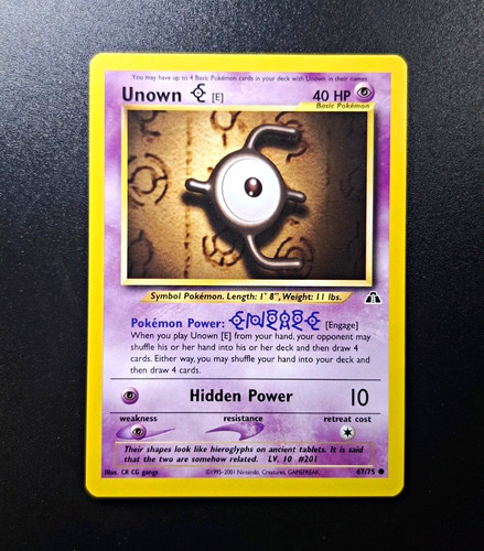 Pokemon tcg icognito 67 75 - tcg,