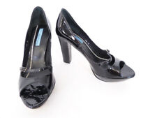 Pumps von REBECA SANVER  Gr. 38,5 Lackleder schwarz