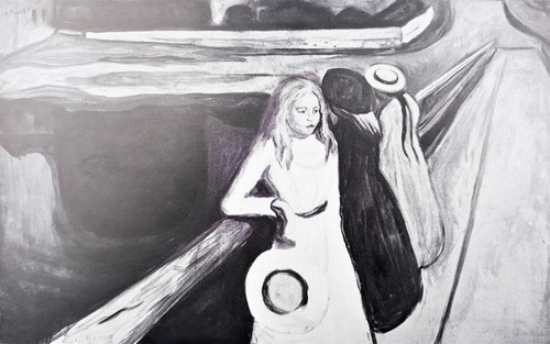 Autotypien edvard munch - edvard,