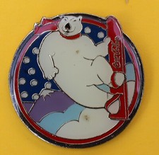 Pin -  Coca Cola  Eisbär Bär  1994 