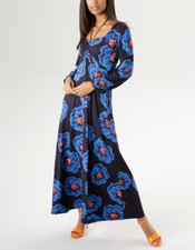 Aniston Maxikleid Marine-Blau