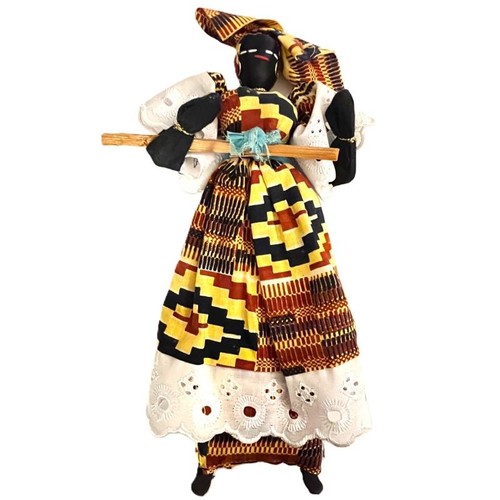 African puppe mit traditional - puppe,