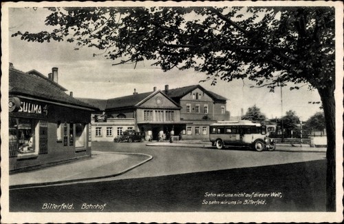 Bitterfeld sachsen - ak, in