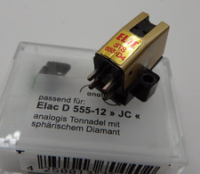 Elac STS 655-D4 Tonabnehmer System 1/2" mit neuer analogis Nadel D 555-12